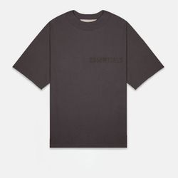 Essentials Fear Of God Off Black T-Shirt