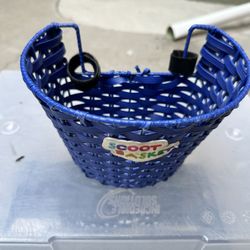 Kids bike basket