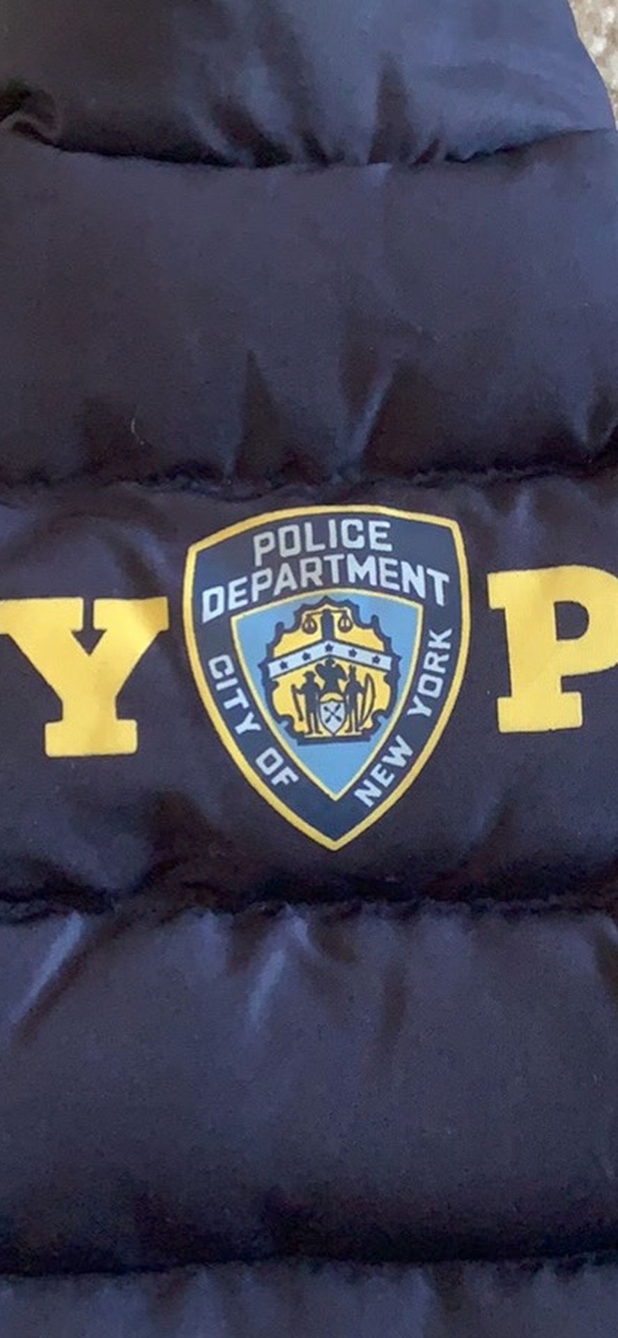 Official NYPD Dog Vest (X-Small)