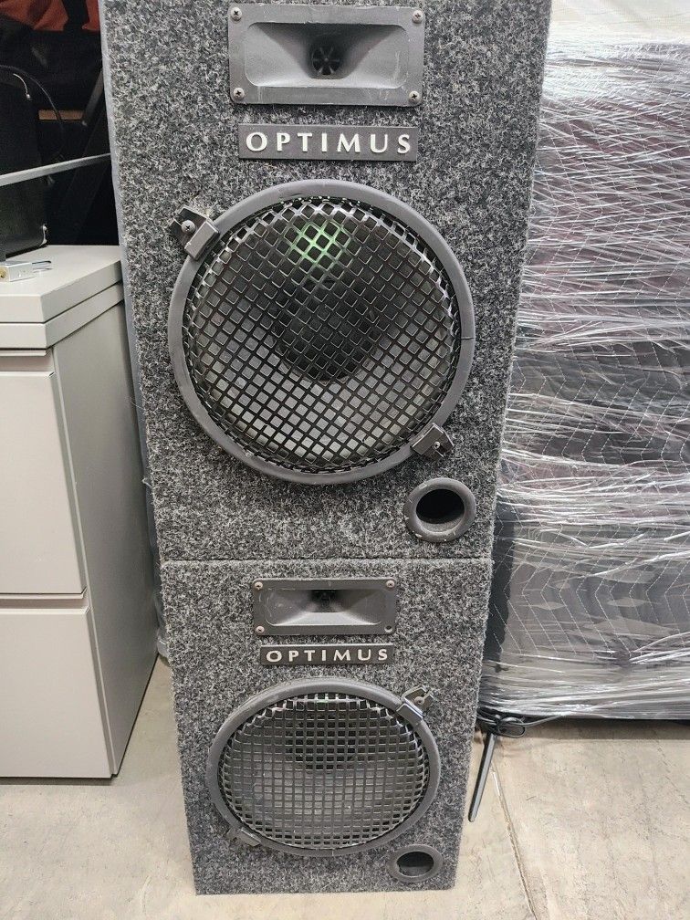 Sony Receiver With Remote/ Optimus Stereo Speaker!!