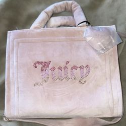 Juicy Couture Dusty Blush Big Spender Tote