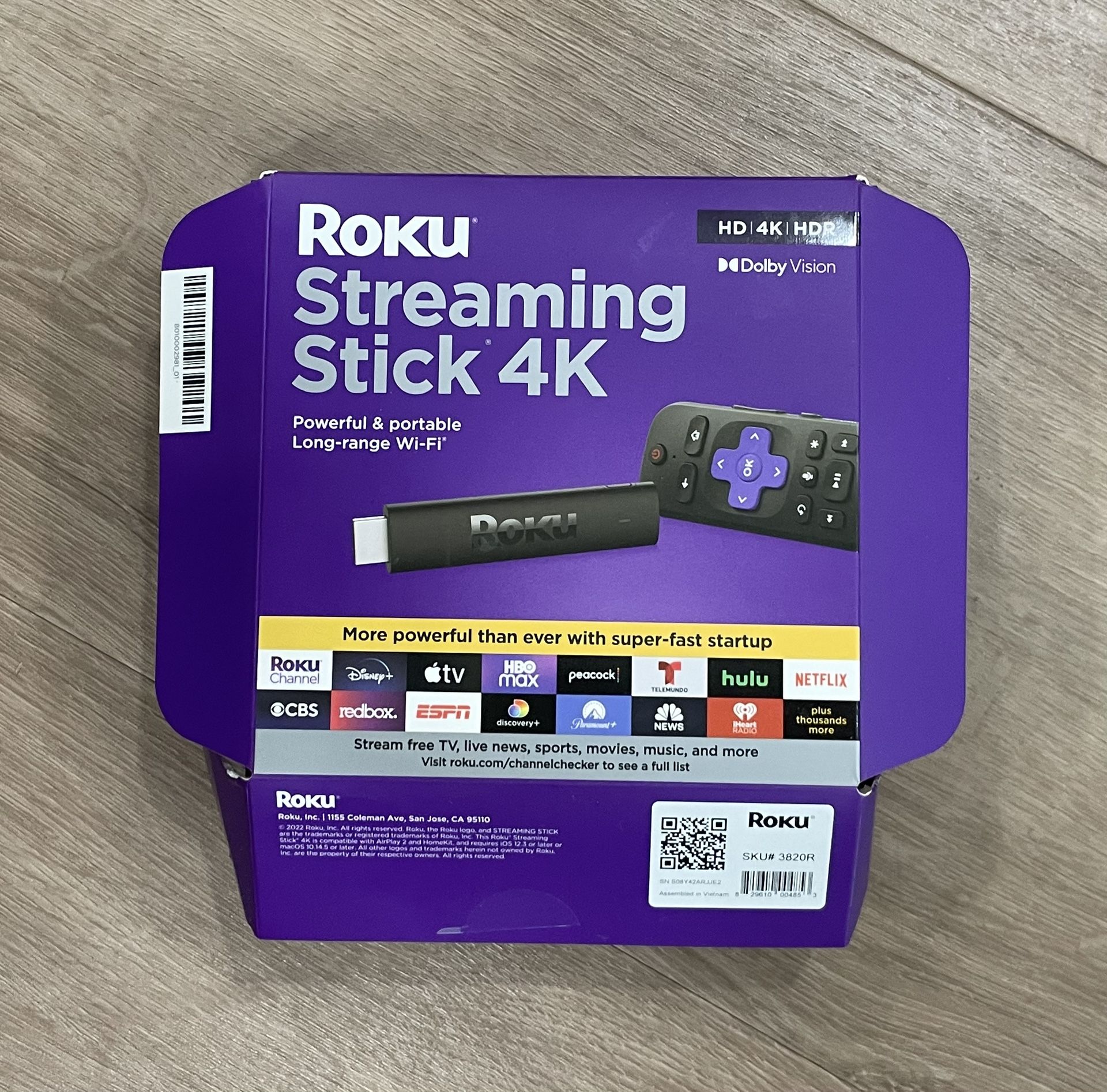 Roku Streaming Stick 4K