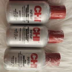 CHI Infra The Essentials Kit with Infra Shampoo, 44 Iron Guard, Infra Treatment and Silk Infusion