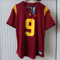 Women's Nike University Of Southern California USC Trojans Football Jersey Standard Fit Large