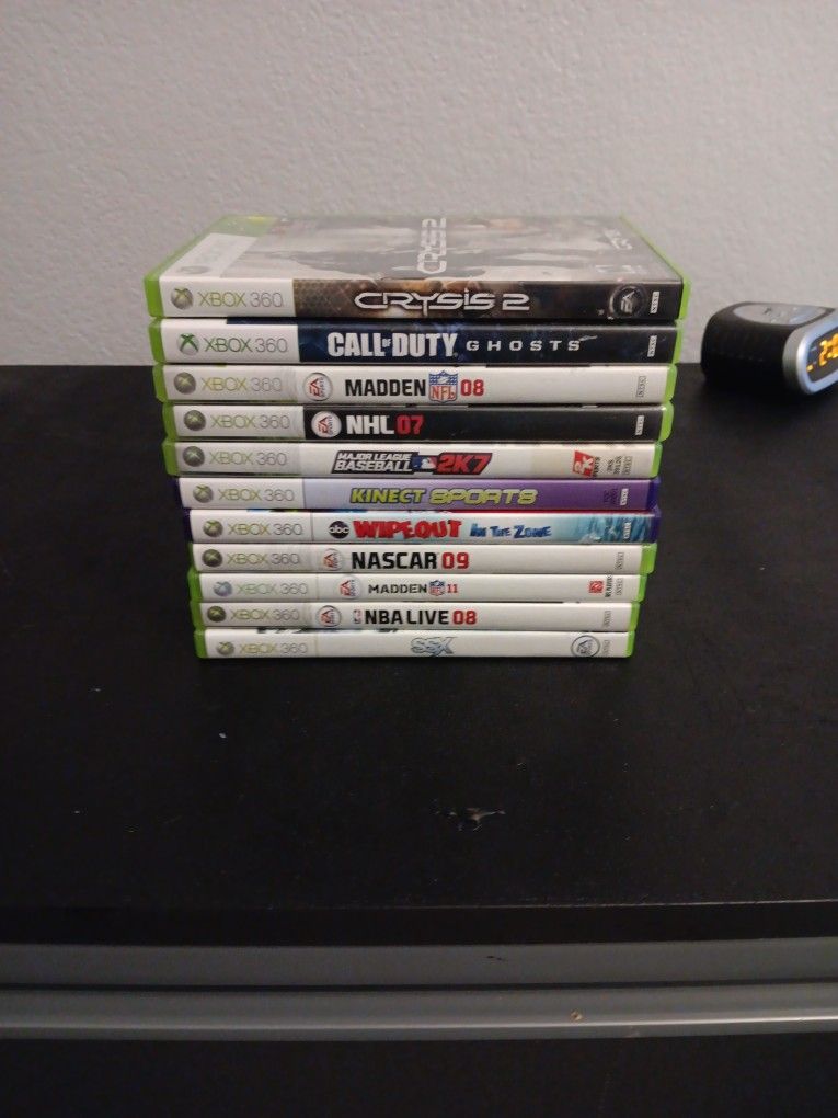 XBOX 360 GAMES