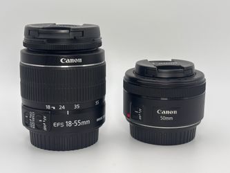 Canon Lens EF 50mm f/1.8 STM & EF-S 18-55mm IS II Lens Bundle Tested