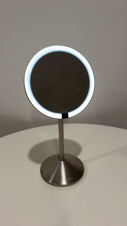 RARE Simple Human x 818 Tequila Coachella collab travel size LED sensor mirror chargeable with case