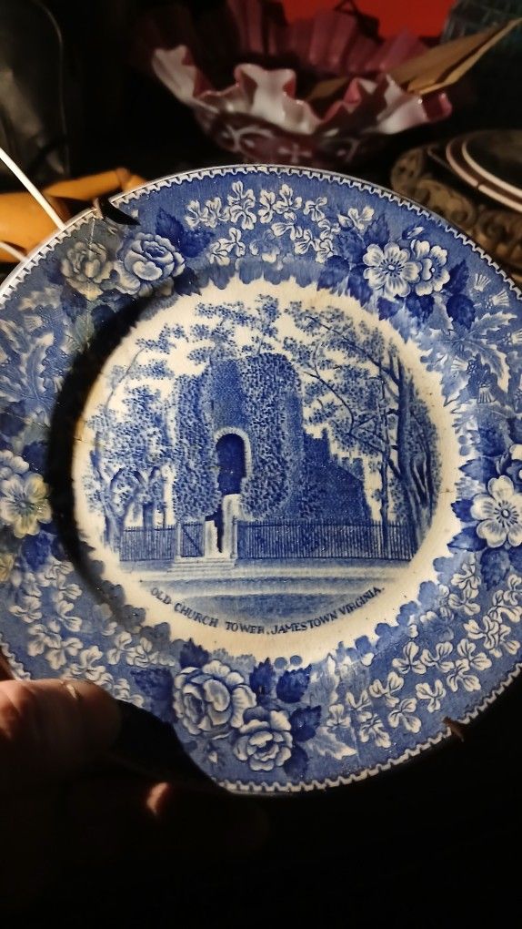 Vintage plates in china