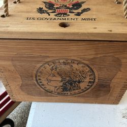 Collectible Wooden Crate 