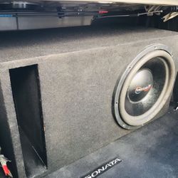 American Bass 15 Subwoofer In Ported Box (trade)