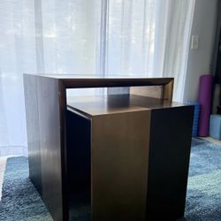 Contemporary Kiersten Side Tables- a pair