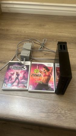 Wii game console With two games