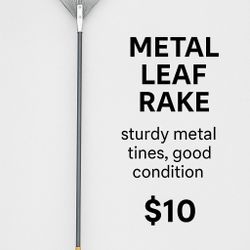 Metal Leaf rake