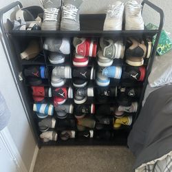 Large Shoe Lot, Jordan, Bape, Lv