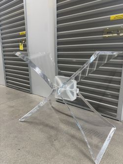 Acrylic Base For Dining Room