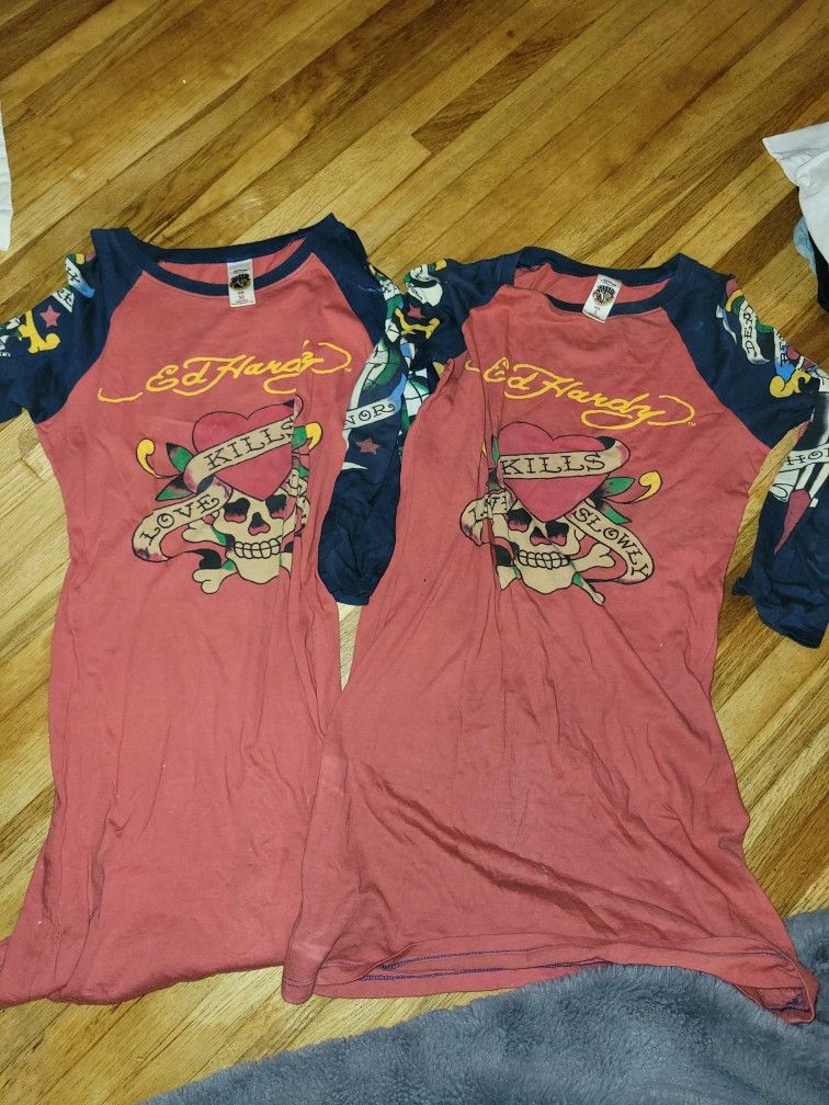 Matching Ed Hardy Dresses