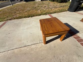 Free wooden side table