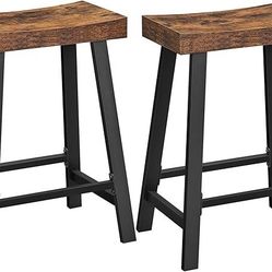 BRAND NEW IN BOX - (2) Saddle Stools