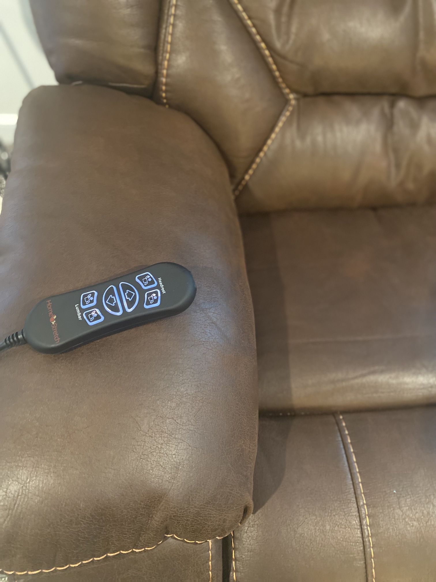 Reclining Console Power Loveseat Denali Collection Homestretch for Sale