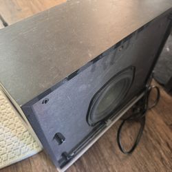Visio Soundbar And Generic Woofer