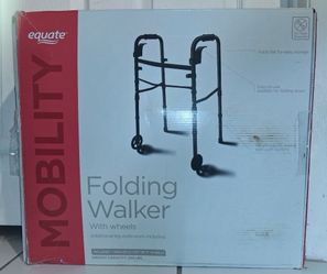 NEW Equate elderly/injured walker $40 FIRM