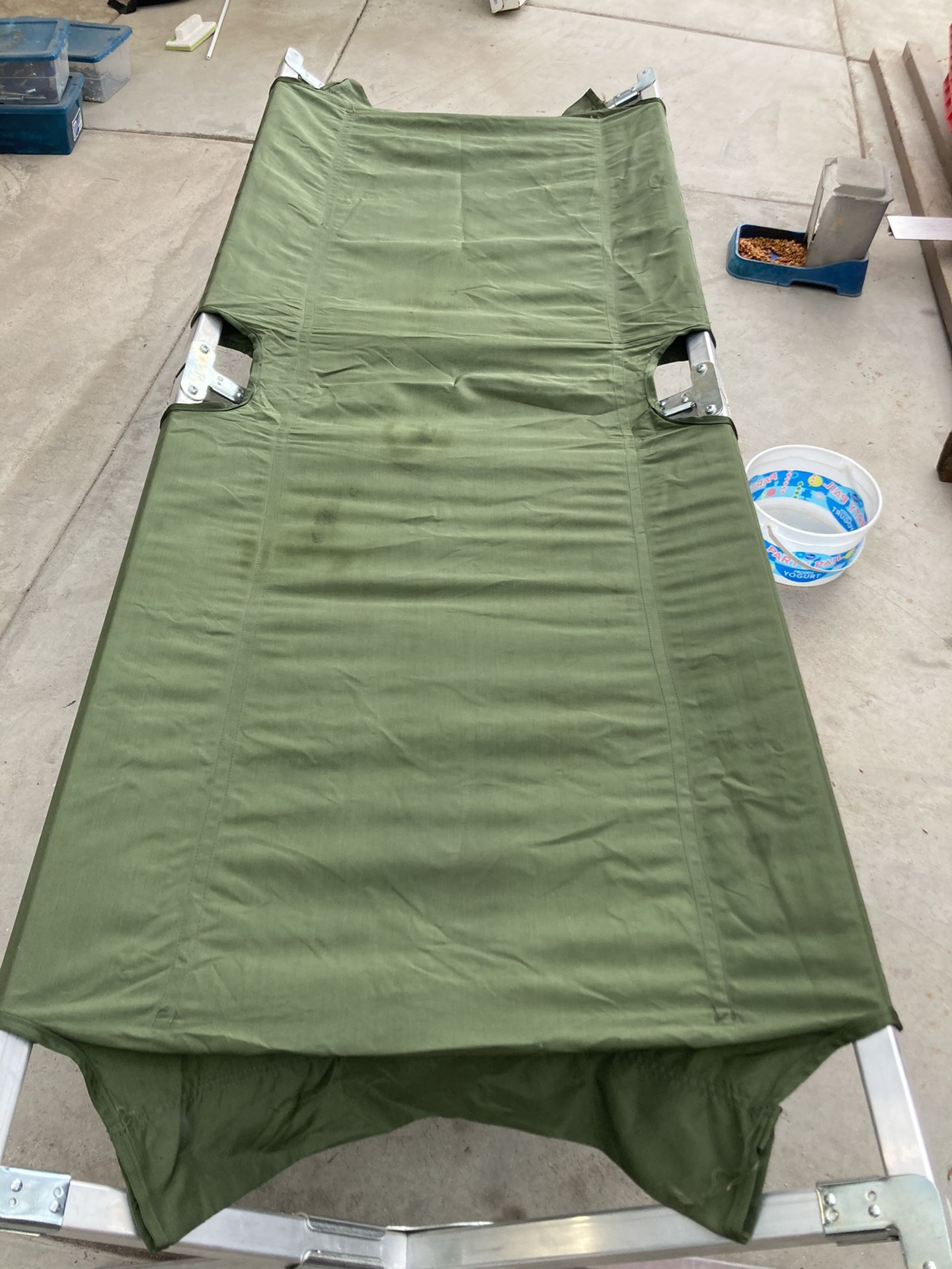 Real Army cot perfect condition