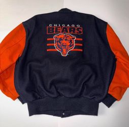 Vintage Chicago Bears Varsity Bomber Jacket sz XL NFL 🏈