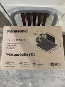 🔧 Panasonic FV-0511VQ1 WhisperCeiling DC Fan – Brand New! ✅
