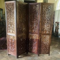 Custom Made Elephant Panels Room Divider 