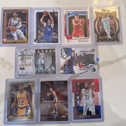 2025-26 Basketball RC + Inserts Card Lot (9)  Cooper Flagg Castle Young Tatum SP