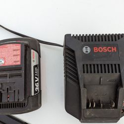 Bosch 36V Battery With Charger In great Shape!