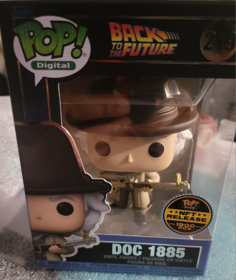 Funko POP! Digital Back To The Future Doc 1(contact info removed) PCS