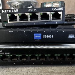 Linksys NETGEAR Gigabit Switches