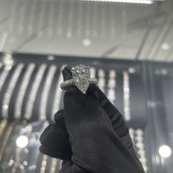 💍 Custom Hand-Set Lab Grown Diamonds Engagement Ring - Start your own any carat custom ring design 