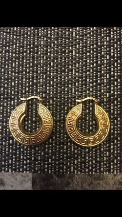 925 Gold Plated Earrings $25