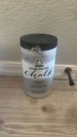 FolkArt Home Decor Chalk Paint Parisian Gray 32oz