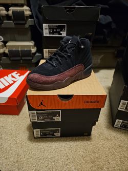 Jordan 12 A Ma Maniere Black
