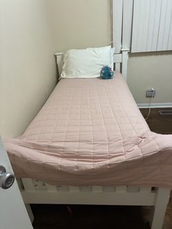 White Twin Size frame