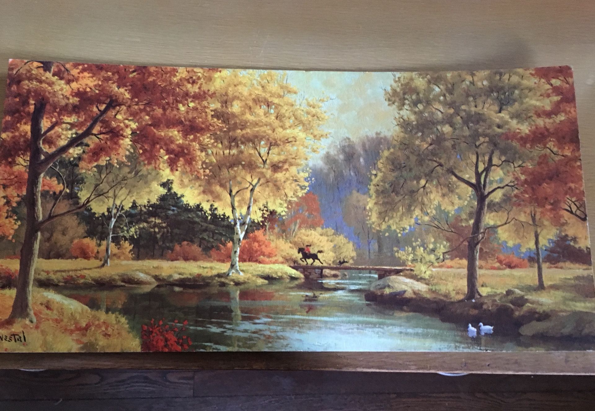 1950s GOLDEN DAYS by Westal Painting