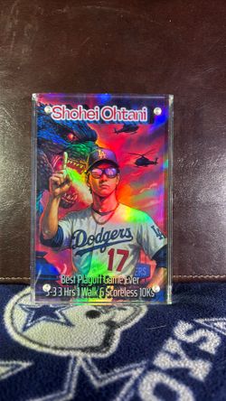 Jumbo Custom Dual Sided Shohei Ohtani Infinity Slab