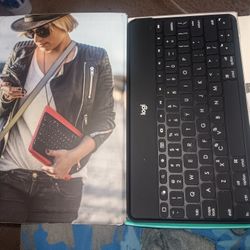 Logitech Keys-To-Go Bluetooth Wireless Ultra-Portable Keyboard (contact info removed)01 Black