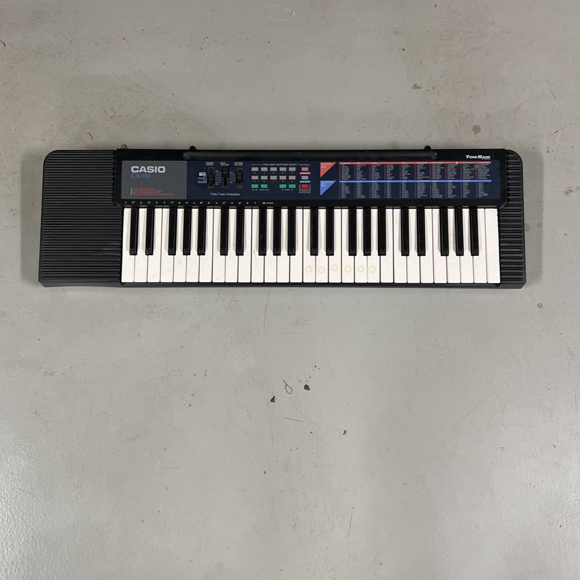 Casio CA-110 Tone Bank Keyboard 