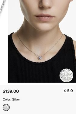 Pretty Swarovski Necklace ! Brand new with box ( ask for price)