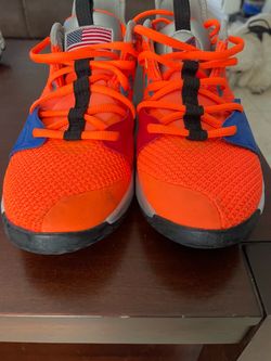 Nike PG 3 (NASA)  2019 Sneakers Orange Blue