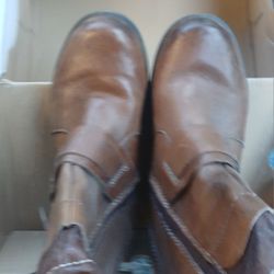 Leather Upper  Boots 