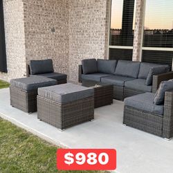 ‏New inbox patio set (we finance and deliver)($54 down,90 day no interest  payment plan)