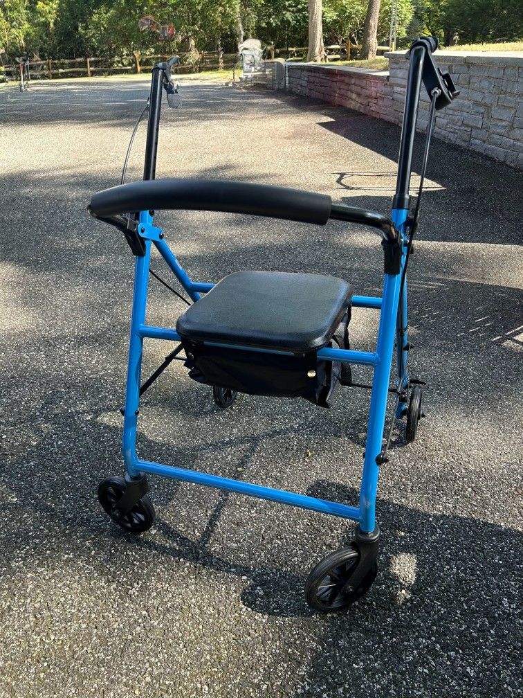 Walker - With Seat and Brakes