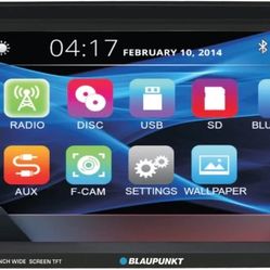 *Free Install* Blaupunkt Miami 620 6.2-inch Touch Screen Multimedia Car Stereo Receiver with Bluetooth and Remote Control