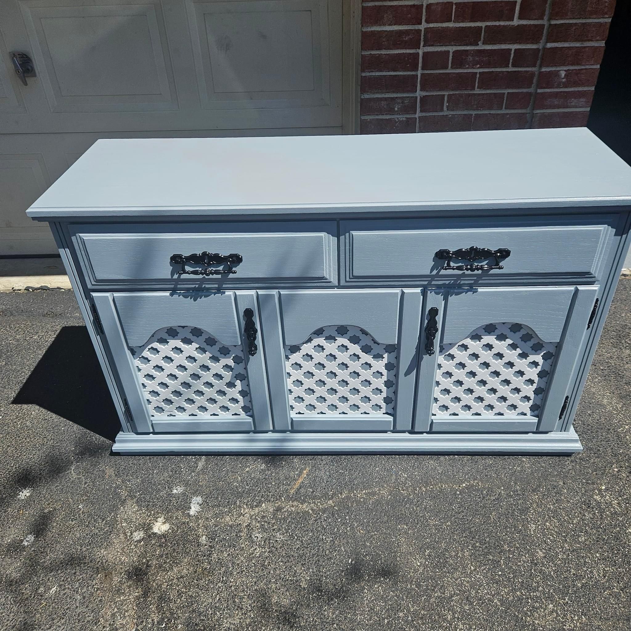 Grey Living Room Dresser