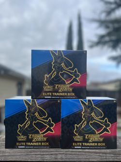 Pokémon Crown Zenith Elite Trainer Box Etb